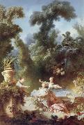 Jean-Honore Fragonard The Progress of love oil